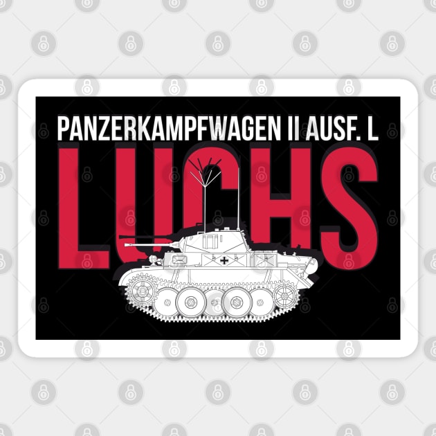 Panzerkampfwagen II Ausf. L Luchs Magnet by FAawRay